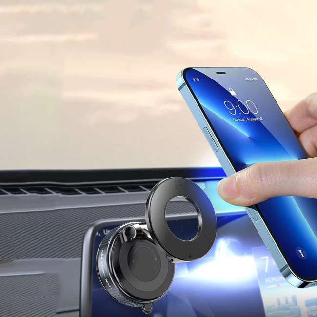Zore K007 360 Derece Dönebilen Vakum Özellikli Magnetik Telefon Tutucu Zore K007 360 Derece Dönebilen Vakum Özellikli Magnetik Telefon Tutucu