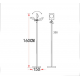 Zore K160H Ayaklı Işık Kaynağı Zore K160H Ayaklı Işık Kaynağı