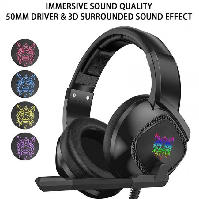 Zore Onikuma K19 RGB Oyuncu Kulaklığı 3.5mm Zore Onikuma K19 RGB Oyuncu Kulaklığı 3.5mm