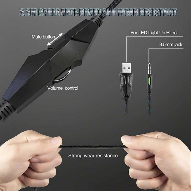 Zore Onikuma K19 RGB Oyuncu Kulaklığı 3.5mm Zore Onikuma K19 RGB Oyuncu Kulaklığı 3.5mm