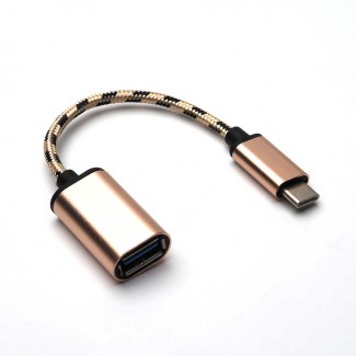 Zore Kablolu Metal Type-C Otg Zore Kablolu Metal Type-C Otg