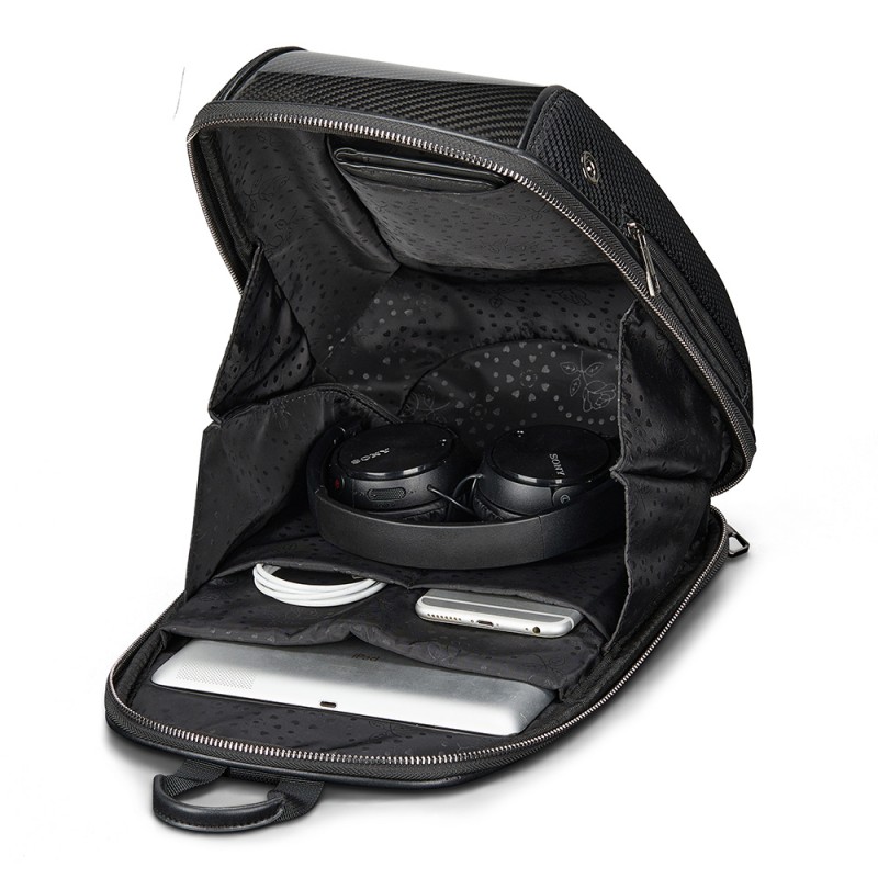 Bal-z Zore Karbon Fiber Detaylı 5 Bölmeli Çengel Kancalı Spor Sırt Çantası