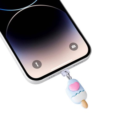 Bal-z  Lightning Uyumlu Silikon Şarj Portu Tıpası 3'lü Set