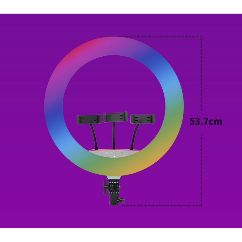 Bal-z  LJJ18 RGB Light 45cm Işıklı Telefon Tutucu Ring Light