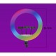 Zore LJJ18 RGB Light 45cm Işıklı Telefon Tutucu Ring Light Zore LJJ18 RGB Light 45cm Işıklı Telefon Tutucu Ring Light