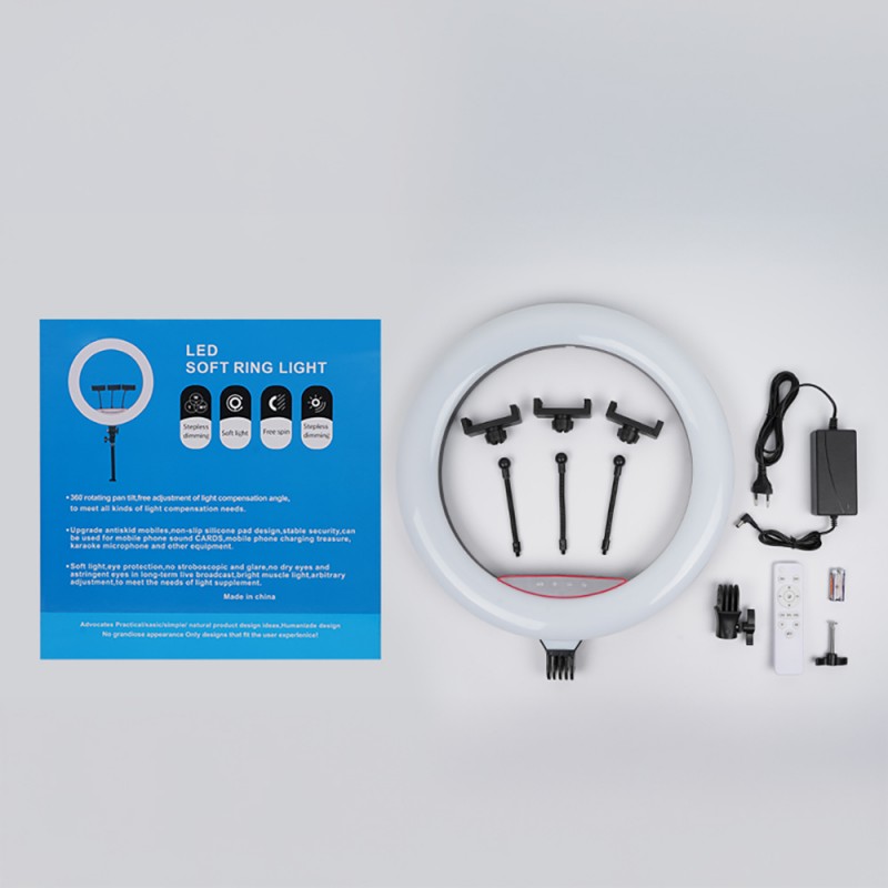 Bal-z  LJJ18 RGB Light 45cm Işıklı Telefon Tutucu Ring Light