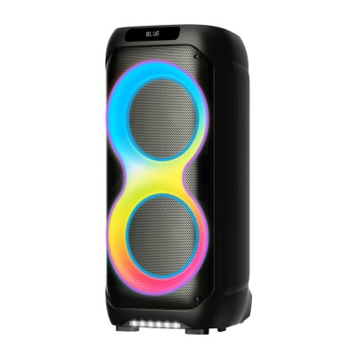 Bal-z Zore LT-2131 Dijital LED Göstergeli Mikrofonlu RGB TWS Çift 8 inç Stereo Bass Kablosuz Karaoke Hoparlör