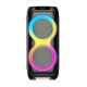 Zore LT-2131 Dijital LED Göstergeli Mikrofonlu RGB TWS Çift 8 inç Stereo Bass Kablosuz Karaoke Hoparlör Zore LT-2131 Dijital LED Göstergeli Mikrofonlu RGB TWS Çift 8 inç Stereo Bass Kablosuz Karaoke Hoparlör