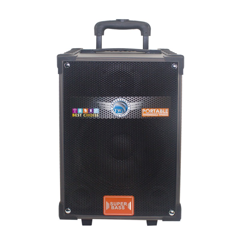 Bal-z Zore LT-908 Dijital LED Göstergeli FM Radyolu Mikrofonlu TWS 8 inç Stereo Bass Kablosuz Karaoke Hoparlör