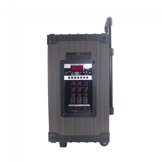 Zore LT-908 Dijital LED Göstergeli FM Radyolu Mikrofonlu TWS 8 inç Stereo Bass Kablosuz Karaoke Hoparlör Zore LT-908 Dijital LED Göstergeli FM Radyolu Mikrofonlu TWS 8 inç Stereo Bass Kablosuz Karaoke Hoparlör