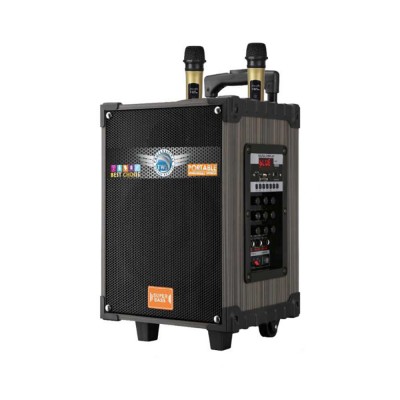 Bal-z Zore LT-910 Dijital LED Göstergeli FM Radyolu Mikrofonlu Gitar Girişli TWS 10 inç Stereo Bass Kablosuz Karaoke Hoparlör