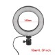 Zore M-16 Işıklı Telefon Tutucu Ring Light Zore M-16 Işıklı Telefon Tutucu Ring Light