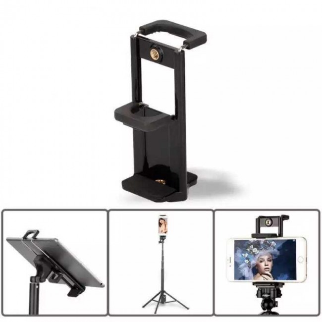 Zore M-05 Tripod Başlığı Telefon Tablet Tutucu Zore M-05 Tripod Başlığı Telefon Tablet Tutucu