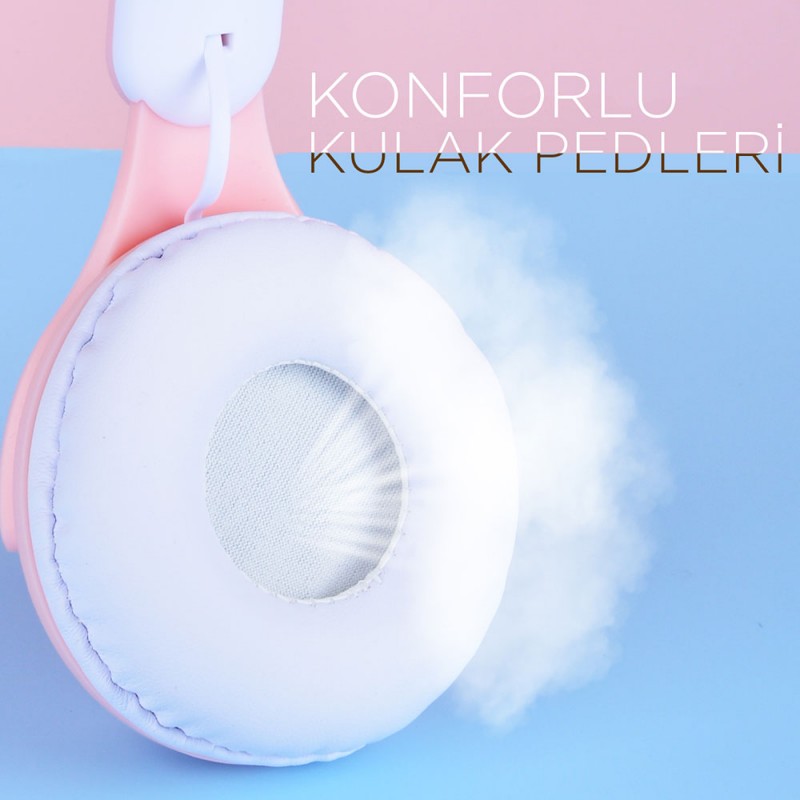 Bal-z  M6 Pro Ayarlanabilir ve Katlanabilir Kulak Üstü Bluetooth Kulaklık