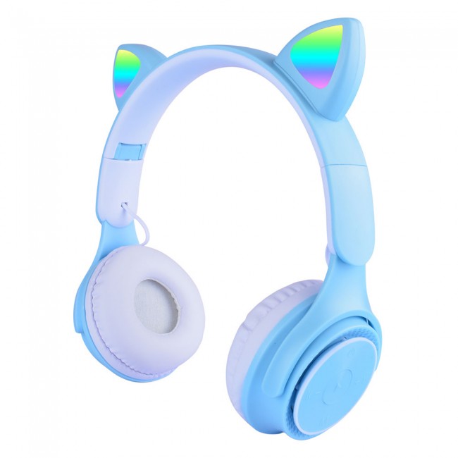 Zore M6 Pro Cat RGB Led Işıklı Kedi Kulağı Band Tasarımlı Ayarlanabilir ve Katlanabilir Kulak Üstü Bluetooth Kulaklık Zore M6 Pro Cat RGB Led Işıklı Kedi Kulağı Band Tasarımlı Ayarlanabilir ve Katlanabilir Kulak Üstü Bluetooth Kulaklık