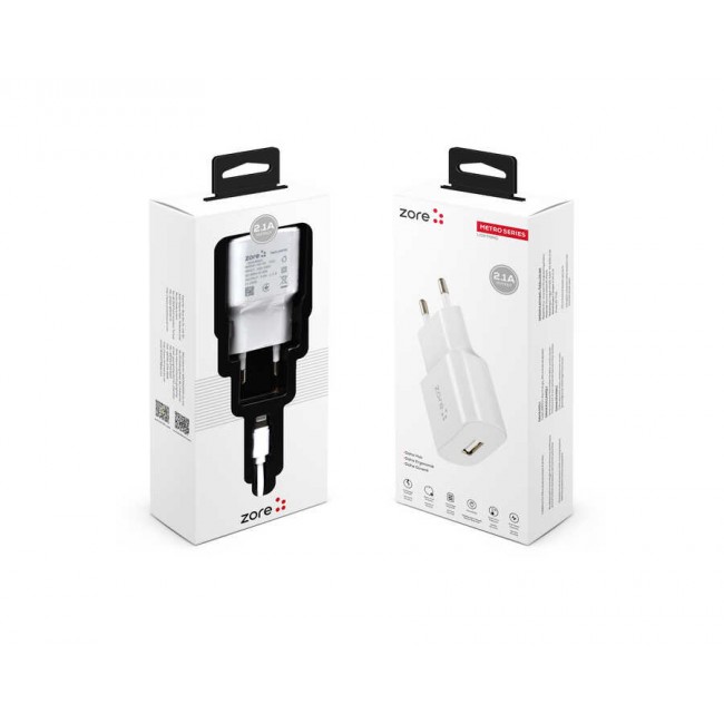 Zore Metro Serisi ZR-TC01 Lightning 2 in 1 Şarj Seti Zore Metro Serisi ZR-TC01 Lightning 2 in 1 Şarj Seti