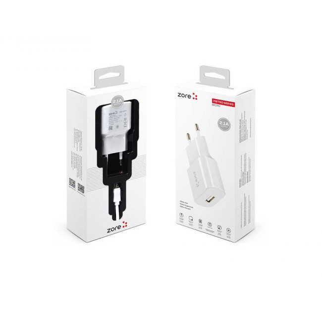 Zore Metro Serisi ZR-TC01 Micro 2 in 1 Şarj Seti Zore Metro Serisi ZR-TC01 Micro 2 in 1 Şarj Seti