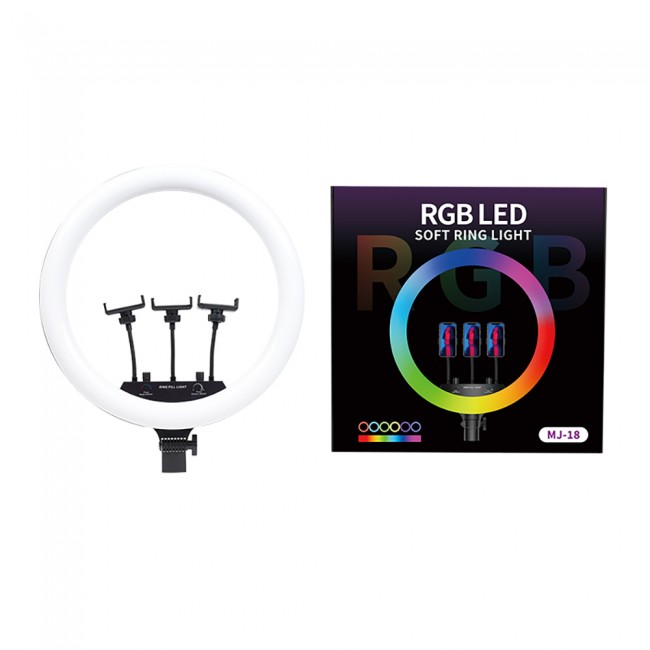 Zore MJ-56 Uzaktan Kumandalı 21 inç Işıklı Telefon Tutucu Ring Light Zore MJ-56 Uzaktan Kumandalı 21 inç Işıklı Telefon Tutucu Ring Light
