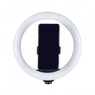 Zore MJ20 RGB Light 8 inç Işıklı Telefon Tutucu Ring Light Zore MJ20 RGB Light 8 inç Işıklı Telefon Tutucu Ring Light