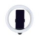 Zore MJ20 RGB Light 8 inç Işıklı Telefon Tutucu Ring Light Zore MJ20 RGB Light 8 inç Işıklı Telefon Tutucu Ring Light