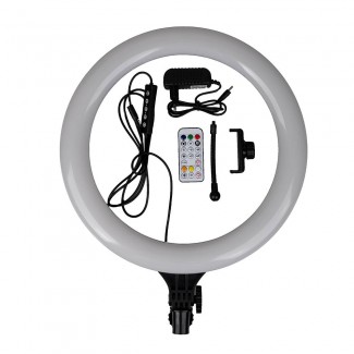 Zore MJ38 RGB 25W Ring Light Canlı Yayın 38cm USB'li ve Telefon Stand Zore MJ38 RGB 25W Ring Light Canlı Yayın 38cm USB'li ve Telefon Stand