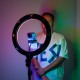 Zore MJ38 RGB 25W Ring Light Canlı Yayın 38cm USB'li ve Telefon Stand Zore MJ38 RGB 25W Ring Light Canlı Yayın 38cm USB'li ve Telefon Stand
