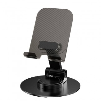 Zore MS-14 Taşınabilir Katlanabilir 360 Dönebilen Karbon Çelik Tasarımlı Telefon ve Tablet Standı Zore MS-14 Taşınabilir Katlanabilir 360 Dönebilen Karbon Çelik Tasarımlı Telefon ve Tablet Standı