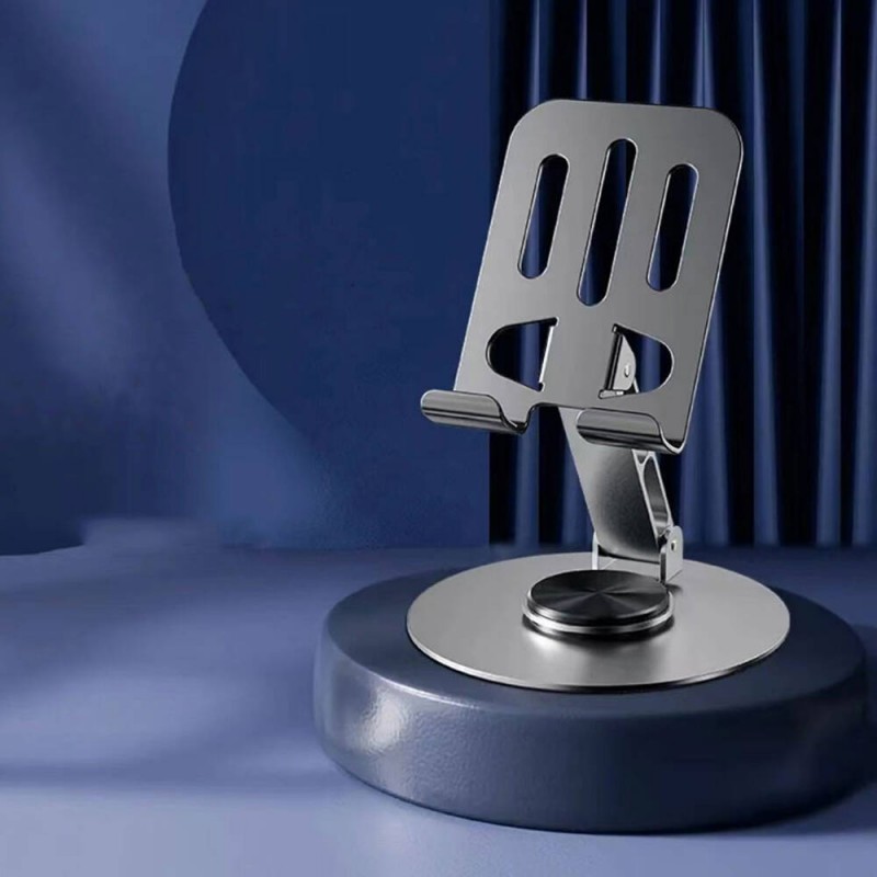 Bal-z  MS-15 Taşınabilir Katlanabilir 360 Dönebilen Karbon Çelik Tasarımlı Telefon ve Tablet Standı