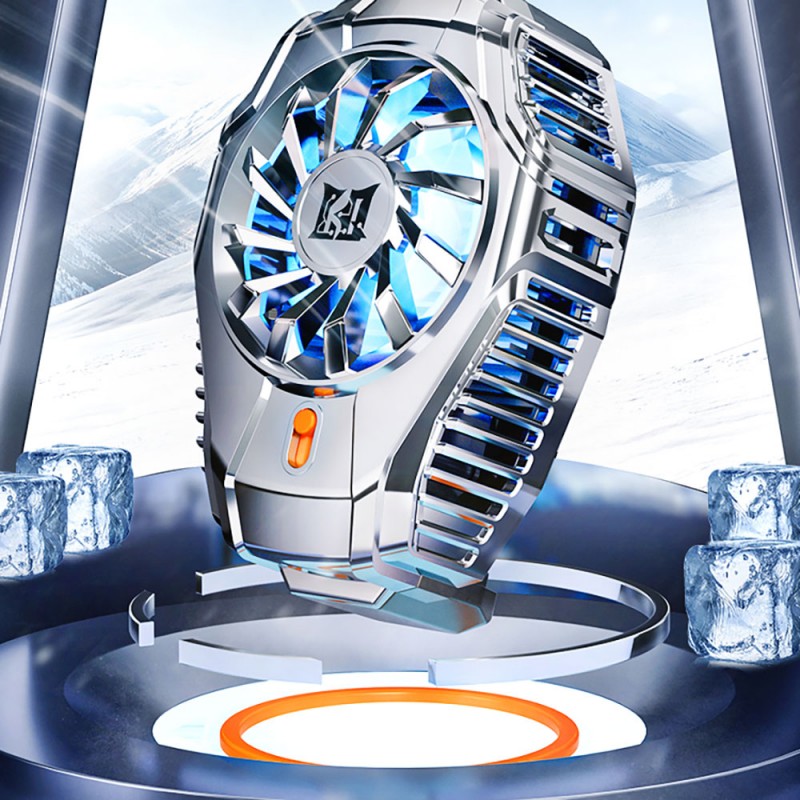 Bal-z  N15 Gümüş Kaplama 2 Kademeli TEC Soğutma Sistemli Telefon Soğutucu Fan