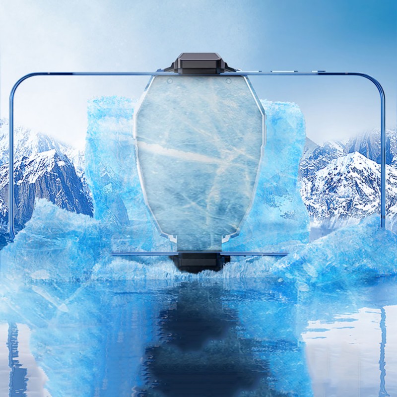 Bal-z  N15 Gümüş Kaplama 2 Kademeli TEC Soğutma Sistemli Telefon Soğutucu Fan