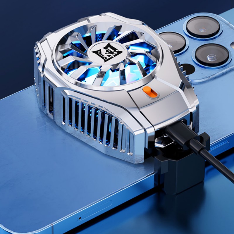 Bal-z  N15 Gümüş Kaplama 2 Kademeli TEC Soğutma Sistemli Telefon Soğutucu Fan