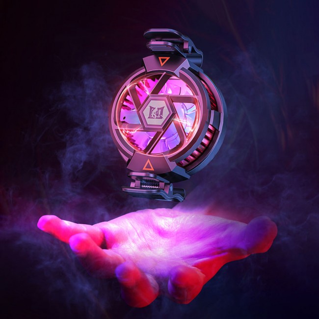 Zore N5 Magnetik Yapıştırmalı 10W TEC Soğutma Sistemli RGB Işıklı Telefon Soğutucu Fan Zore N5 Magnetik Yapıştırmalı 10W TEC Soğutma Sistemli RGB Işıklı Telefon Soğutucu Fan