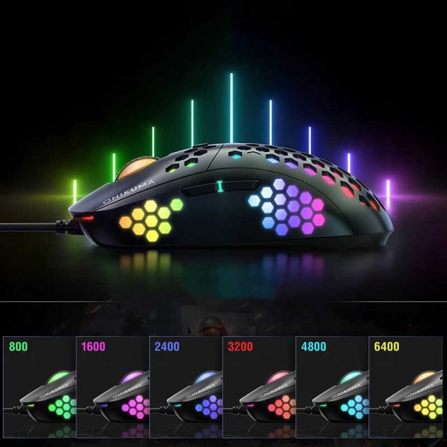 Zore Onikuma CW903 RGB Oyuncu Mouse Zore Onikuma CW903 RGB Oyuncu Mouse