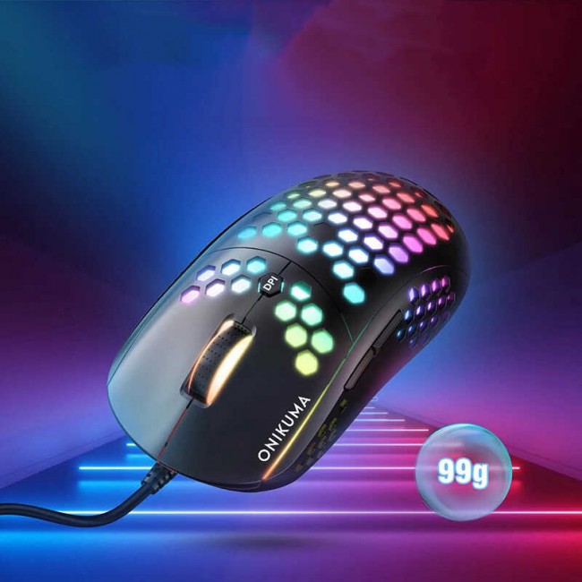 Zore Onikuma CW903 RGB Oyuncu Mouse Zore Onikuma CW903 RGB Oyuncu Mouse