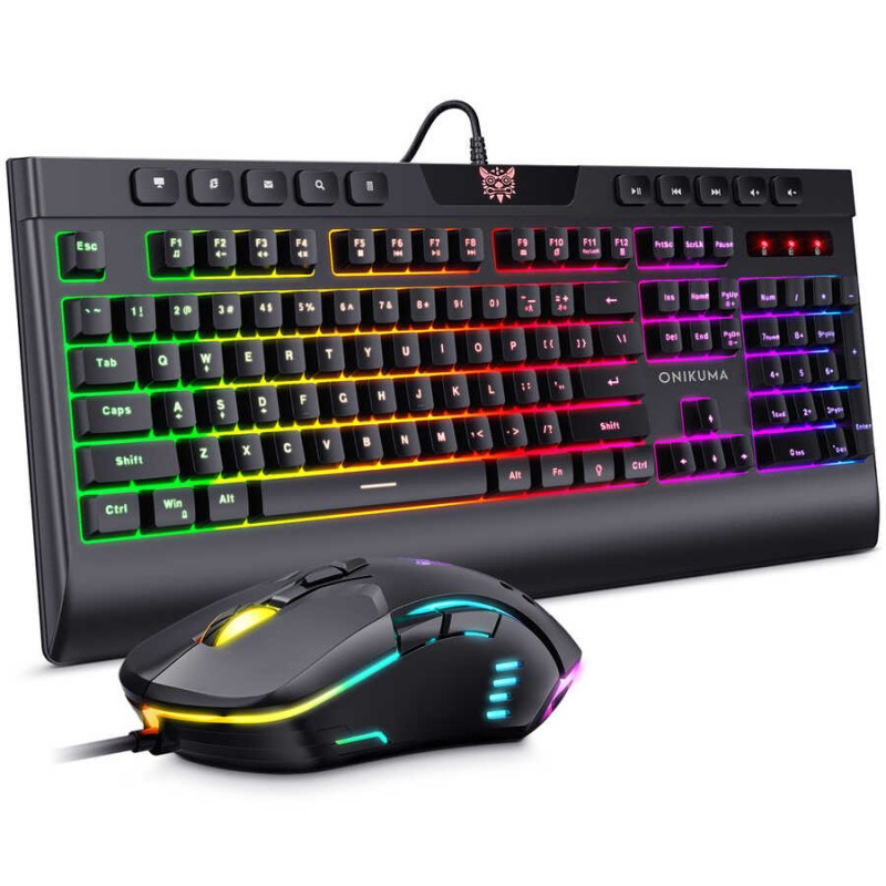 Bal-z  Onikuma G21 RGB Oyuncu Klavye Mouse Seti