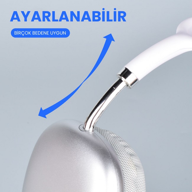 Zore P9 Hi-Fi Ses Kalitesi Ayarlanabilir ve Katlanabilir Kulak Üstü Bluetooth Kulaklık Zore P9 Hi-Fi Ses Kalitesi Ayarlanabilir ve Katlanabilir Kulak Üstü Bluetooth Kulaklık