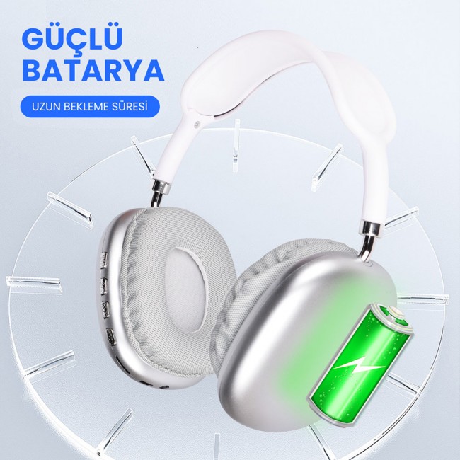 Zore P9 Hi-Fi Ses Kalitesi Ayarlanabilir ve Katlanabilir Kulak Üstü Bluetooth Kulaklık Zore P9 Hi-Fi Ses Kalitesi Ayarlanabilir ve Katlanabilir Kulak Üstü Bluetooth Kulaklık