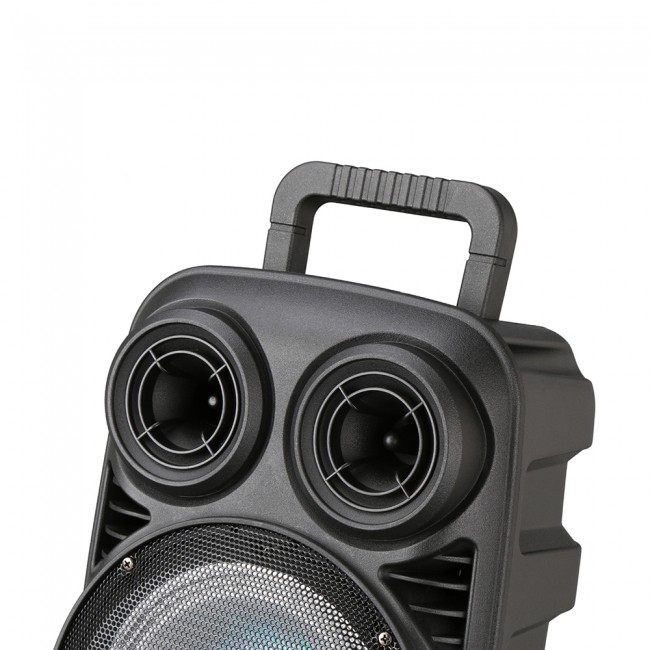Zore PK-15 FM Radyolu Mikrofonlu RGB TWS 8 inç Stereo Bass Kablosuz Karaoke Hoparlör Zore PK-15 FM Radyolu Mikrofonlu RGB TWS 8 inç Stereo Bass Kablosuz Karaoke Hoparlör