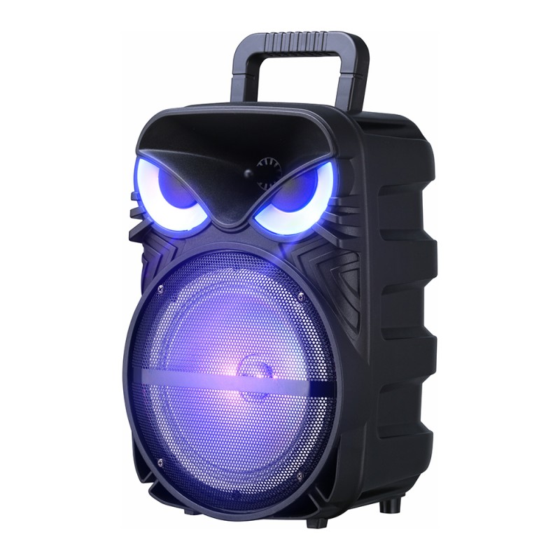 Bal-z Zore PK-17 FM Radyolu Mikrofonlu RGB TWS 8 inç Stereo Bass Kablosuz Karaoke Hoparlör