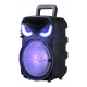 Zore PK-17 FM Radyolu Mikrofonlu RGB TWS 8 inç Stereo Bass Kablosuz Karaoke Hoparlör Zore PK-17 FM Radyolu Mikrofonlu RGB TWS 8 inç Stereo Bass Kablosuz Karaoke Hoparlör