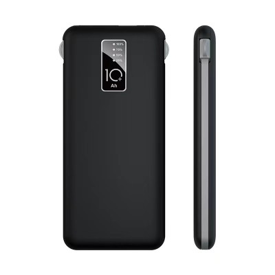 Bal-z  PW-05 Hızlı Şarj Led Göstergeli Micro Lightning Type-C Kablolu Taşınabilir Powerbank 10000mAh