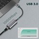 Zore QG03 USB-A to RJ45 USB3.0 Ethernet Dönüştürücü Kablo 1000Mbps 22cm Zore QG03 USB-A to RJ45 USB3.0 Ethernet Dönüştürücü Kablo 1000Mbps 22cm