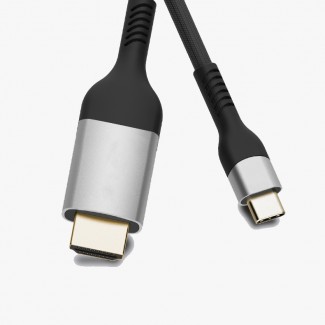 Zore QG06 8K 60 Hz Görüntü Kalitesi Type-C to HDMI Kablo 1.8M Zore QG06 8K 60 Hz Görüntü Kalitesi Type-C to HDMI Kablo 1.8M