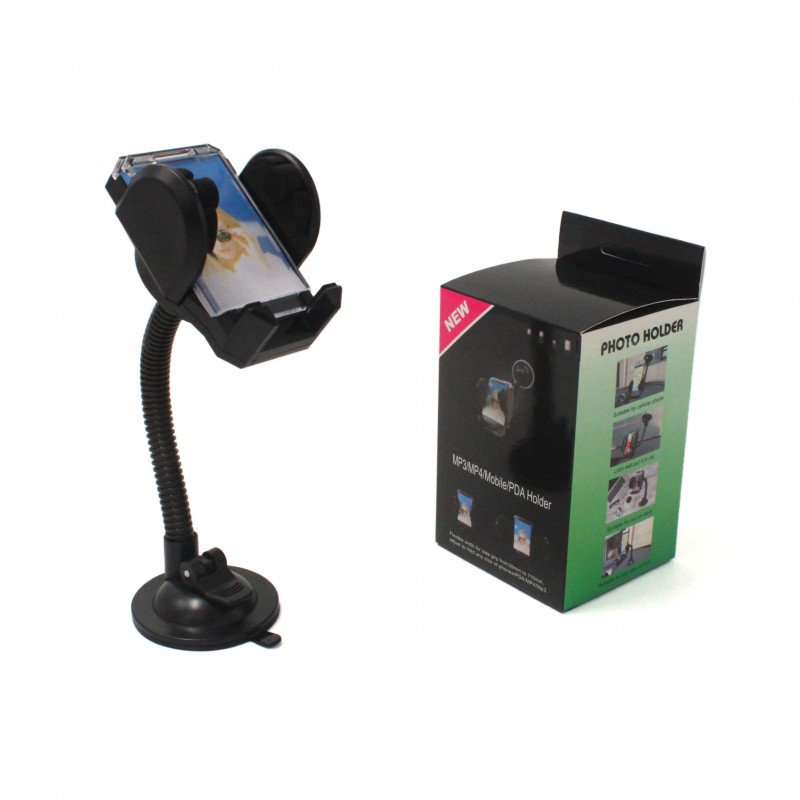 Bal-z  RG-01 Araç İçi Telefon Tutucu 360 Derece Oynar Başlıklı Vantuzlu Tasarım