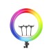 Zore RGB Light 45cm Işıklı Telefon Tutucu Ring Light Zore RGB Light 45cm Işıklı Telefon Tutucu Ring Light