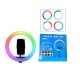 Zore RGB Light 56cm Işıklı Telefon Tutucu Ring Light Zore RGB Light 56cm Işıklı Telefon Tutucu Ring Light
