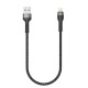 Zore Shira Serisi Lightning USB Kablo 30cm Zore Shira Serisi Lightning USB Kablo 30cm