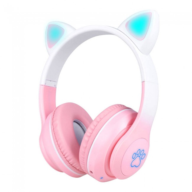 Zore STN-28 Pro Kedi Kulaklı Tasarımlı RGB Işıklı Bluetooth Kulaklık Zore STN-28 Pro Kedi Kulaklı Tasarımlı RGB Işıklı Bluetooth Kulaklık
