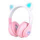 Zore STN-28 Pro Kedi Kulaklı Tasarımlı RGB Işıklı Bluetooth Kulaklık Zore STN-28 Pro Kedi Kulaklı Tasarımlı RGB Işıklı Bluetooth Kulaklık