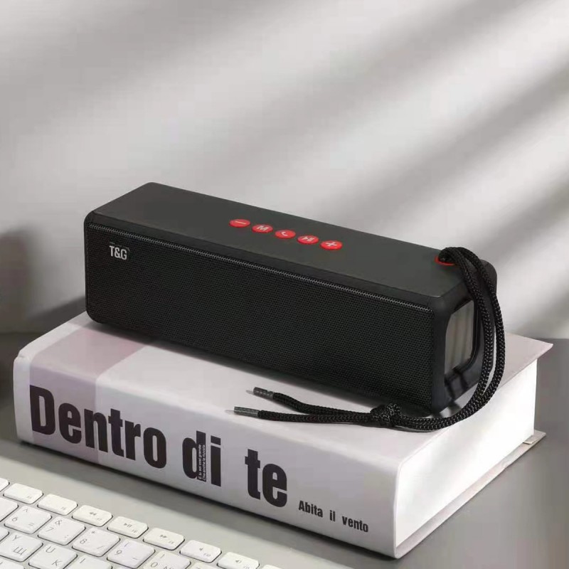 Bal-z  TG271 İp Aksesuarlı FM Radyo Özellikli AUX USB Kart Okuyucu Portlu Bluetooth Hoparlör Speaker